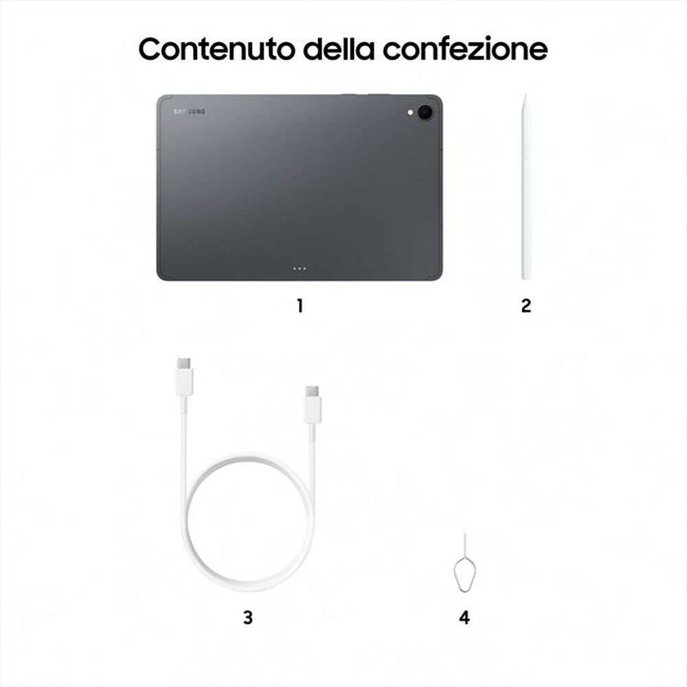 Immagine del prodotto SAMSUNG - Galaxy Tab S11 12+256GB WiFi-Gray