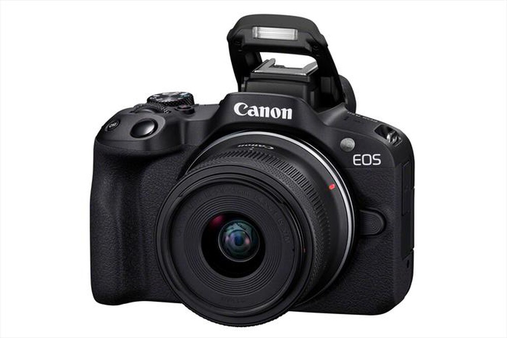 "CANON - Fotocamera EOS R50 BK + RF-S 18-45MM IS STM-Black"