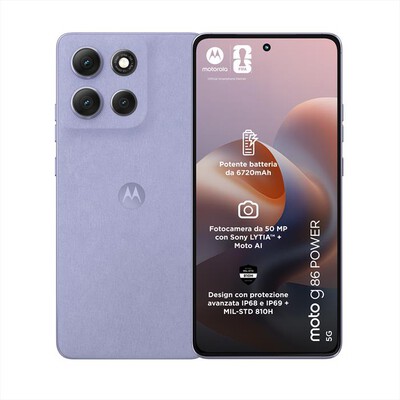 MOTOROLA - Smartphone MOTO G86 POWER 5G-PANTONE Cosmic Sky