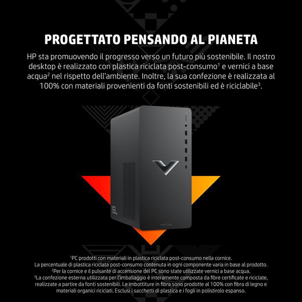 "HP - Desktop VICTUS TG02-0014NL-Mica Silver"