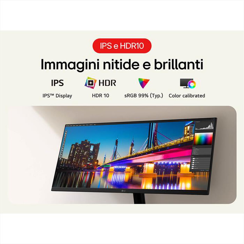 Immagine del prodotto LG - Monitor LCD 29" 29U511A-B-Nero