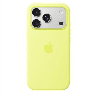 APPLE - Custodia MagSafe in silicone per iPhone 17 Pro-Giallo neon