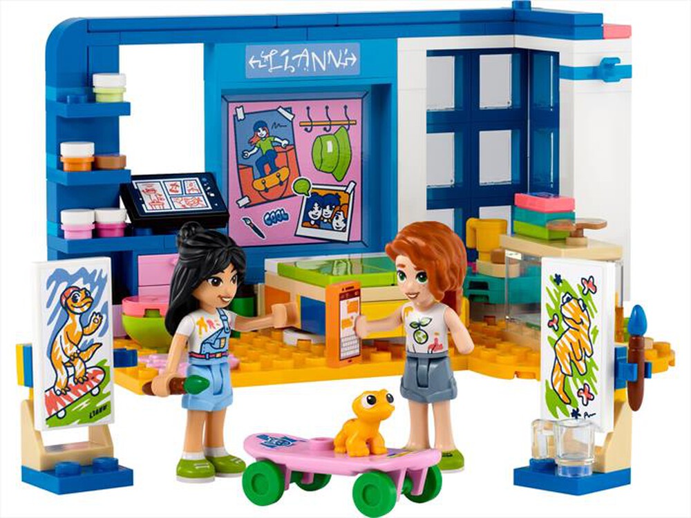 "LEGO - FRIENDS La cameretta di Liann - 41739-Multicolore"