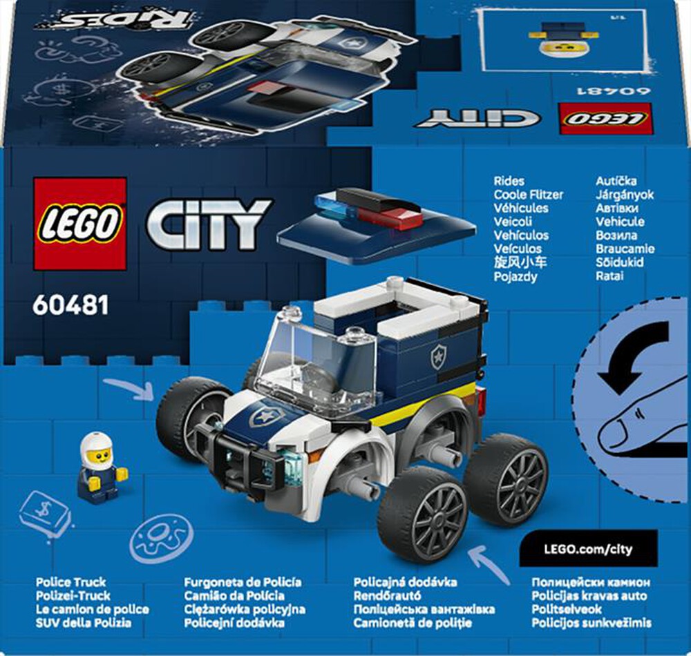 Immagine del prodotto LEGO - CITY Veicoli &ndash; SUV della Polizia - 60481