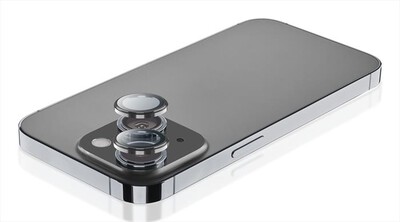 CELLULARLINE - CAMERA LENS RING - IPHONE 15 / 15 PLUS-Transparent