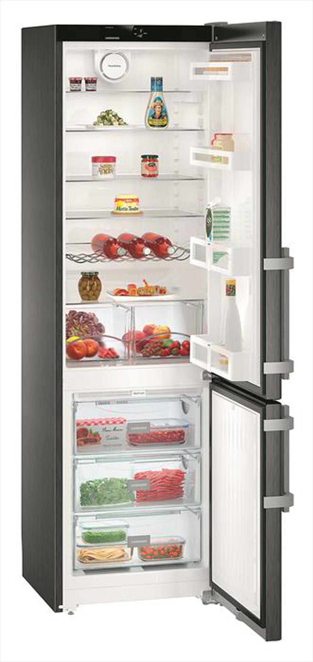 Immagine del prodotto LIEBHERR - Frigorifero combinato CNBS 4015-21 Classe E 390lt-BlackSteel