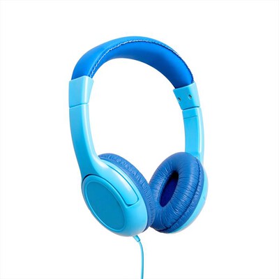 CELLY - KIDSBEATBL - WIRED HEADPHONE + STICKER-Azzurro