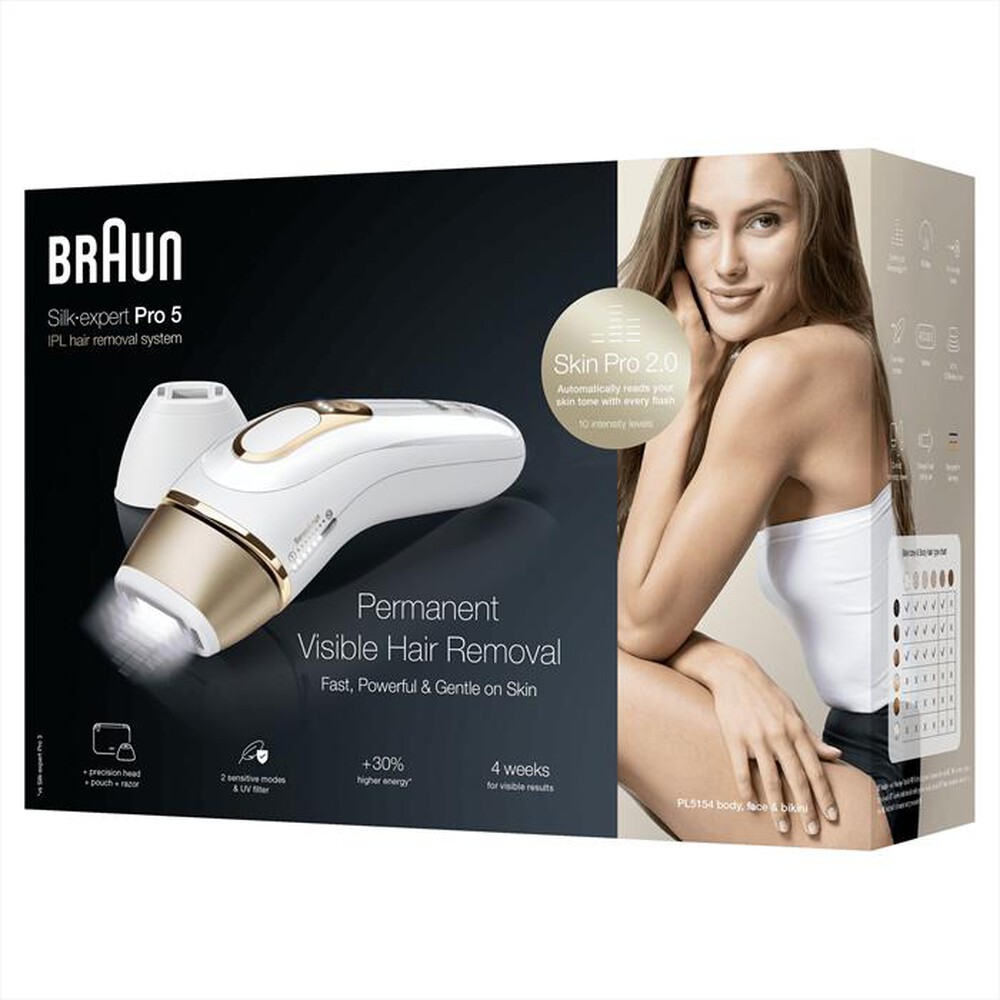 "BRAUN - PL5154-BIANCO/ORO"
