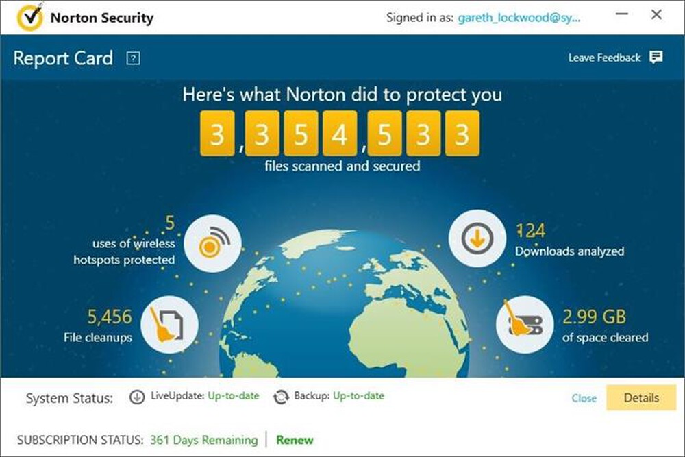 "SYMANTEC - Norton Security Standard Antivirus Software 2019"
