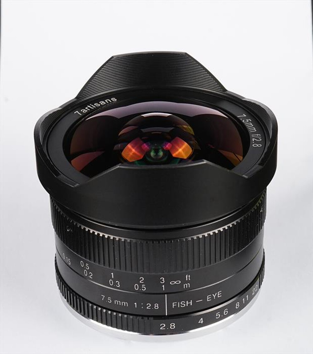 Immagine del prodotto 7ARTISANS - OBIETTIVO 7.5MM F2.8 MICRO 4/3-Black
