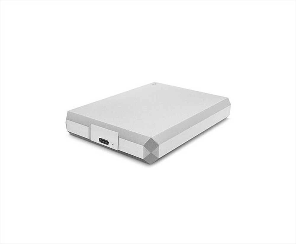"LACIE - HARD DISK PORTATILE CON CONNETTORE USB-C. 5TB-moon silver"