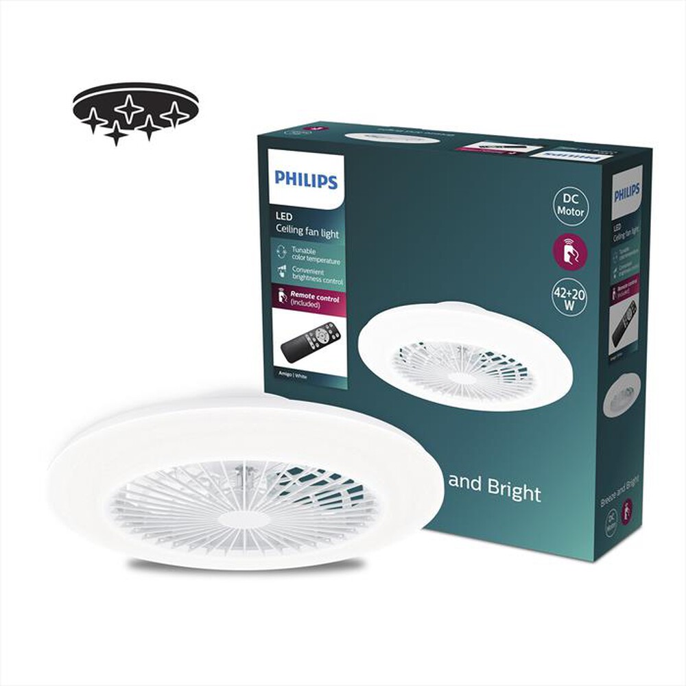 Immagine del prodotto PHILIPS - PLAFONIERA CON VENTILATORE AMIGO 42+20 W-Bianco