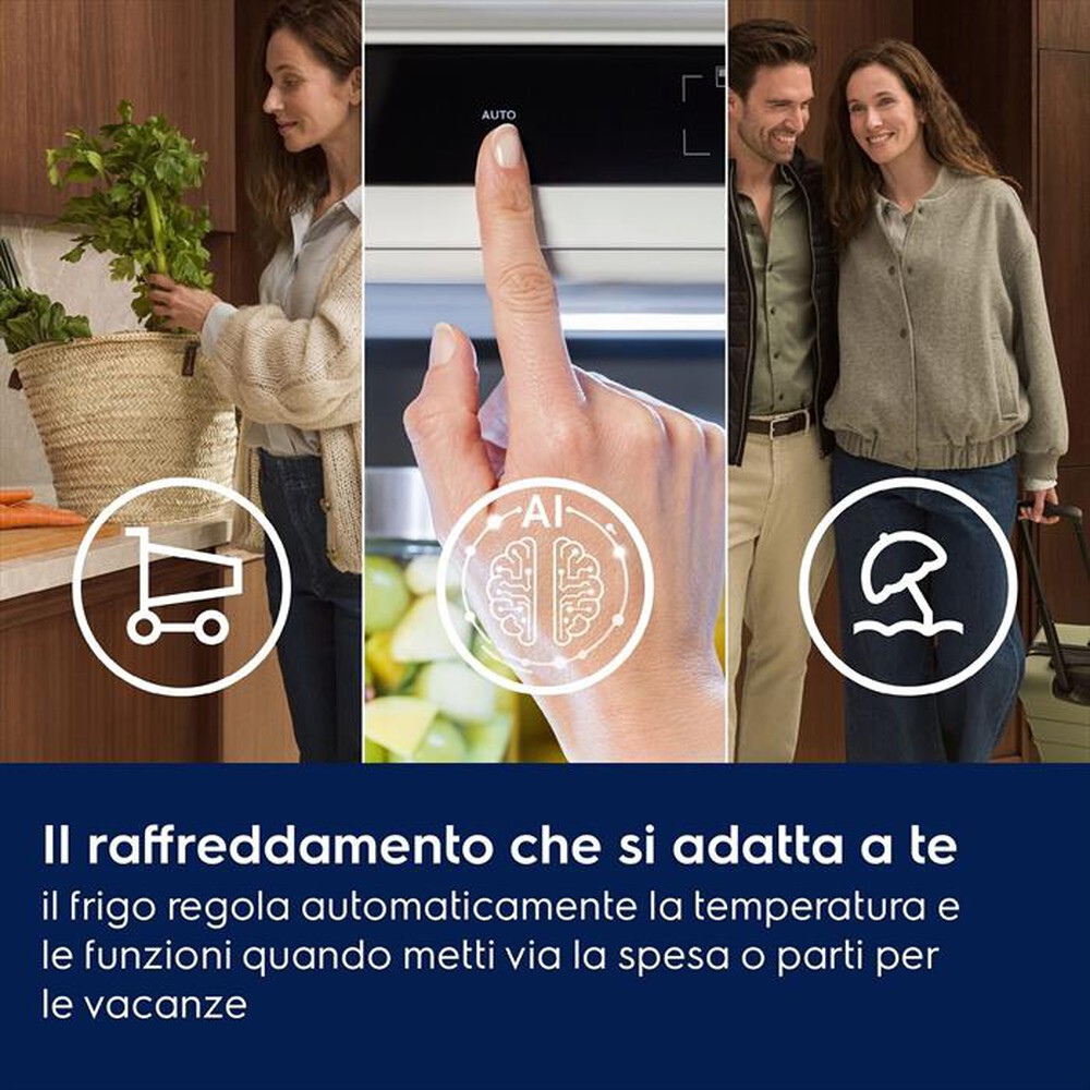 Immagine del prodotto ELECTROLUX - Frigorifero combinato incasso ENA7TE75S Classe E-Bianco