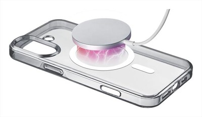 CELLULARLINE - Cover GLOSS MAG per iPhone 16-Transparent