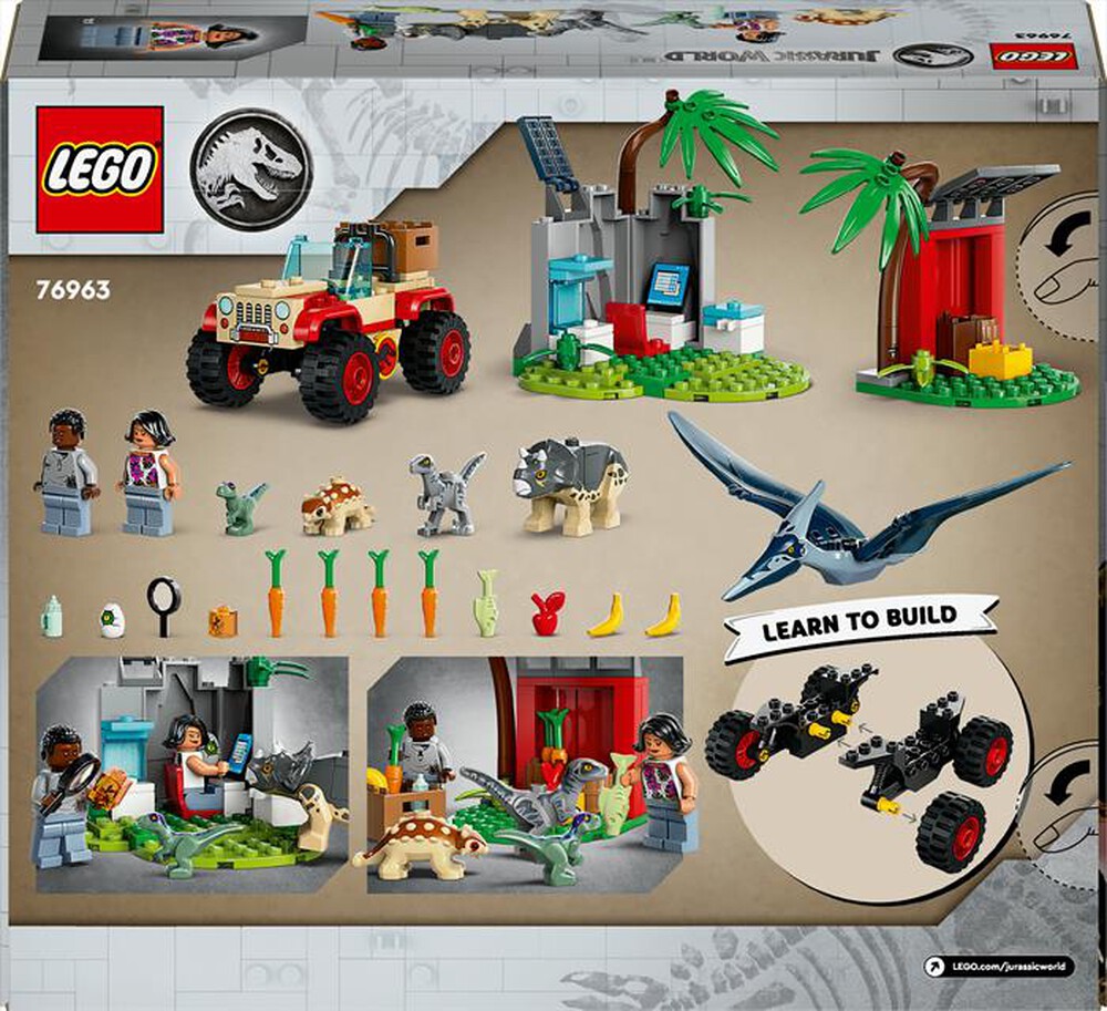 Immagine del prodotto LEGO - JURASSIC WORLD Centro soccorso babydinosauri 76963