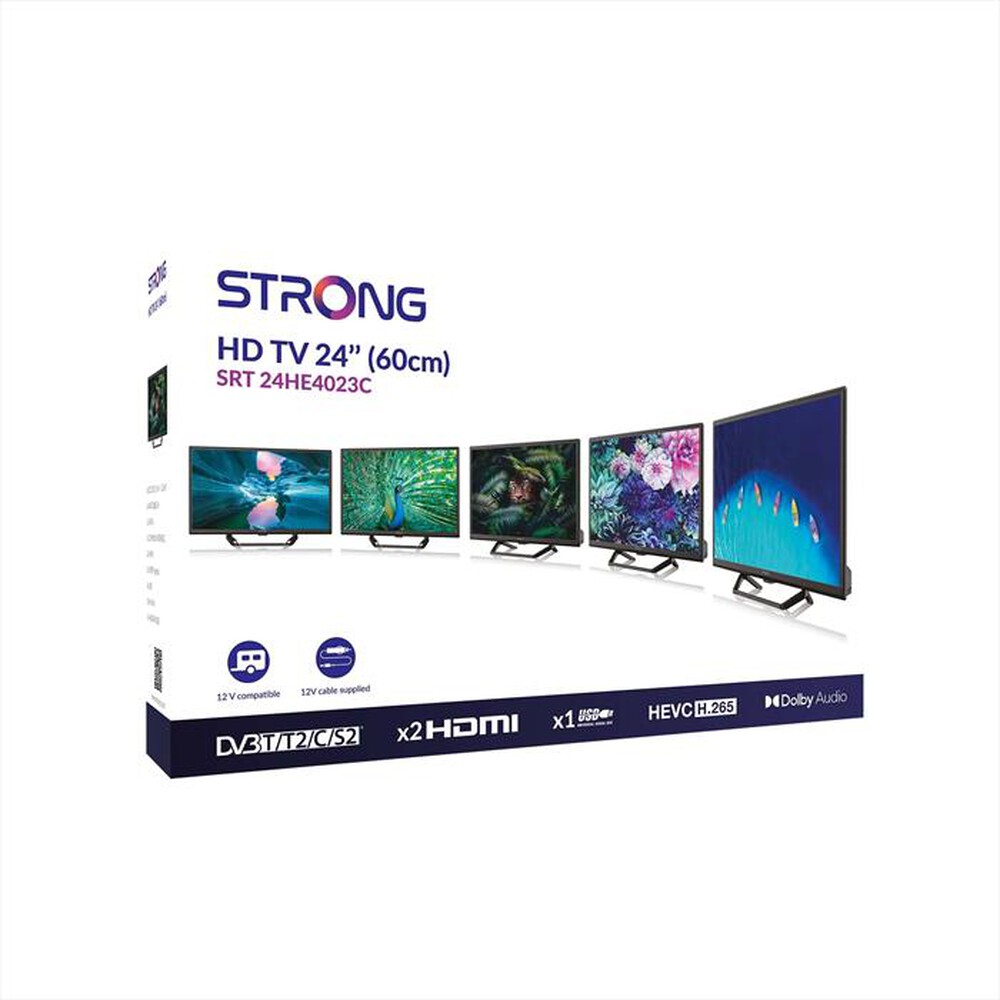 Immagine del prodotto STRONG - TV LED HD READY 24" SRT24HE4023C-nero