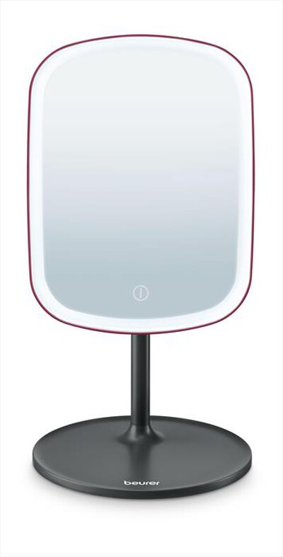 BEURER - Specchio cosmetico BS 47 LIMITED EDITION 2025-Nero e bordeaux