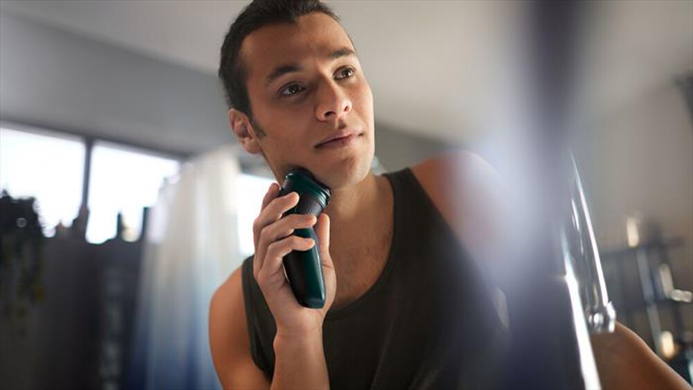 Immagine del prodotto PHILIPS - Rasoio uomo wet & dry X3052/00-Blu celeste