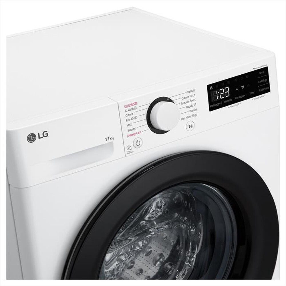 "LG - Lavatrice AI DD R3 F4R3011NSWB 11kg Classe A-Bianca"