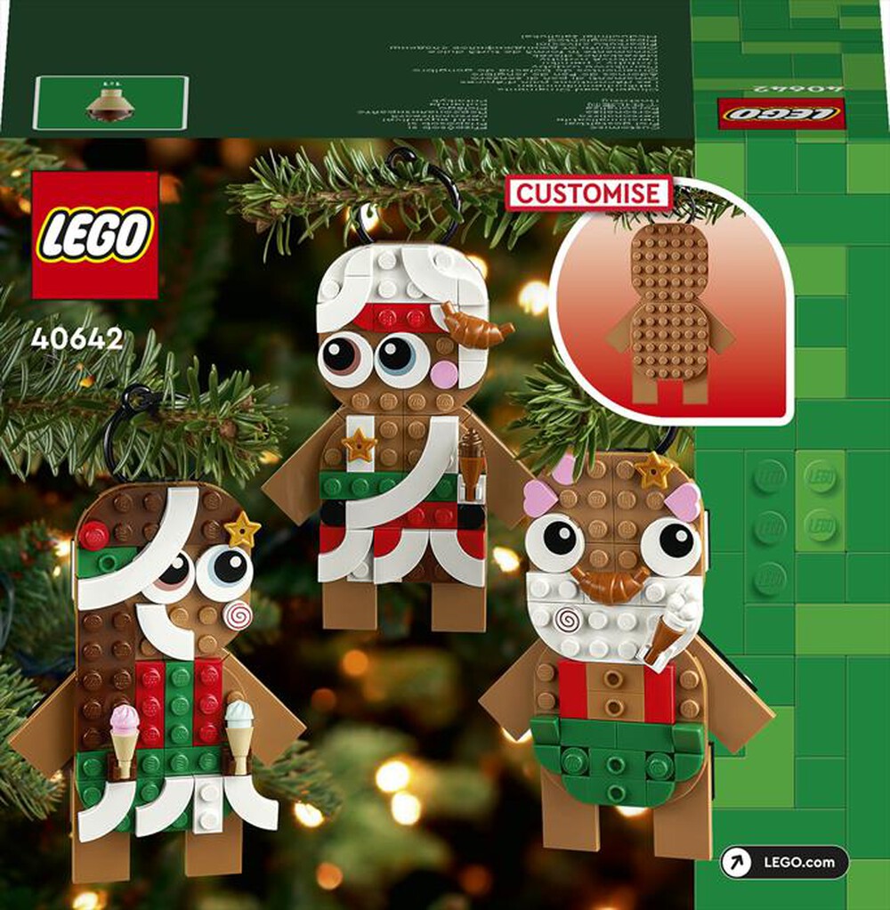 Immagine del prodotto LEGO - ORNAMENTI DI PAN DI ZENZERO - 40642