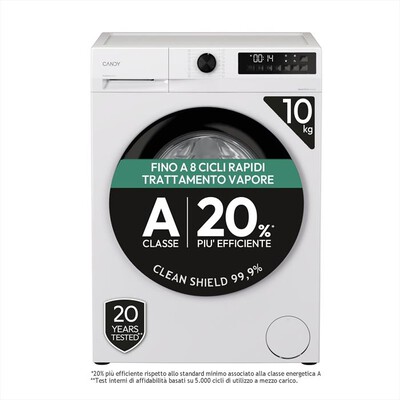 CANDY - Lavatrice GD 410B8-S 10 Kg Classe A-Bianco