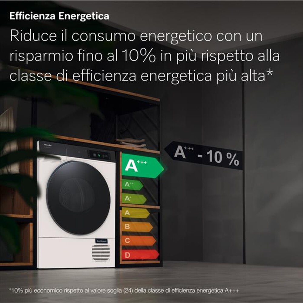Immagine del prodotto MIELE - Asciugatrice TQ1000WP NOVA EDITION 9Kg-Nero