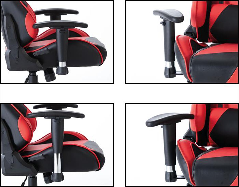 Immagine del prodotto MOMODESIGN - Sedia gaming MD-GC005A-KR CHAIR GAMING-RED/BLACK