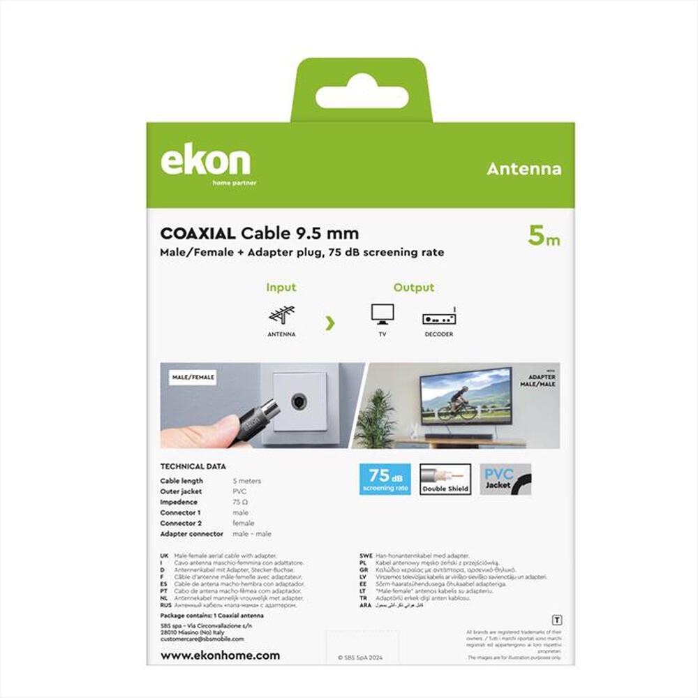 Immagine del prodotto SBS - ECAN50MFK-Nero