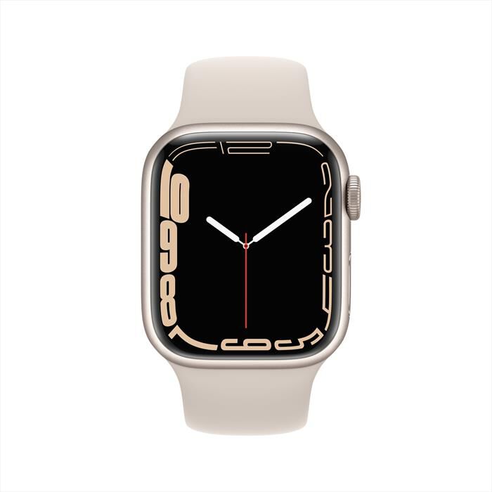 APPLE - Apple Watch Series 7 GPS 41mm Alluminio-Cinturino Sport Galassia |  Euronics