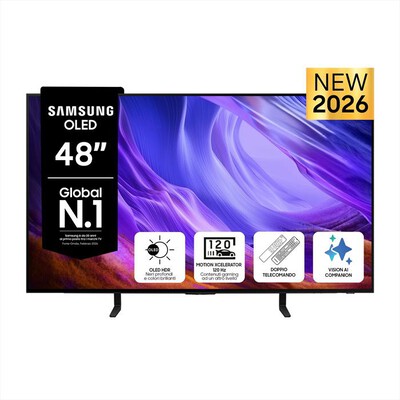 SAMSUNG - Smart TV OLED 4K AI 48" QE48S85HAEXZT-Graphite Black