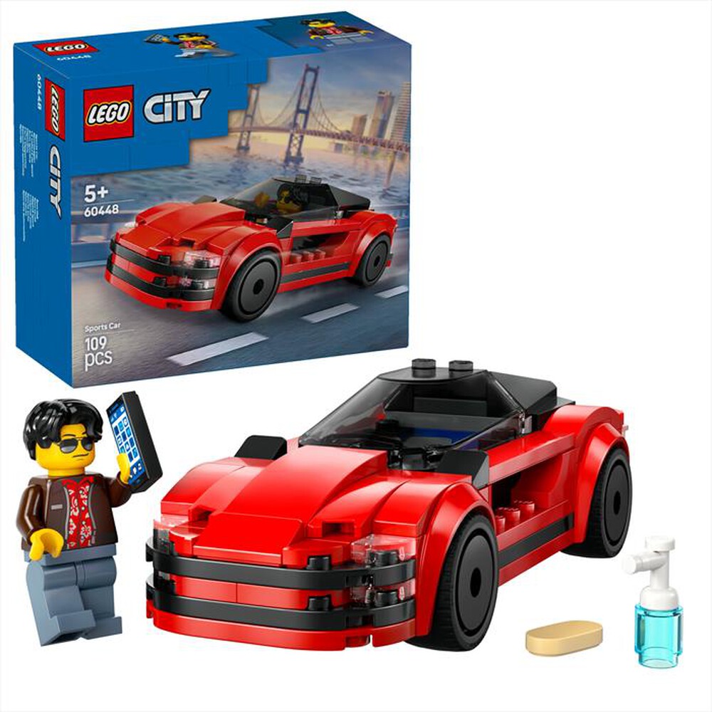 Immagine del prodotto LEGO - CITY GREAT VEHICLES Auto sportiva rossa 60448