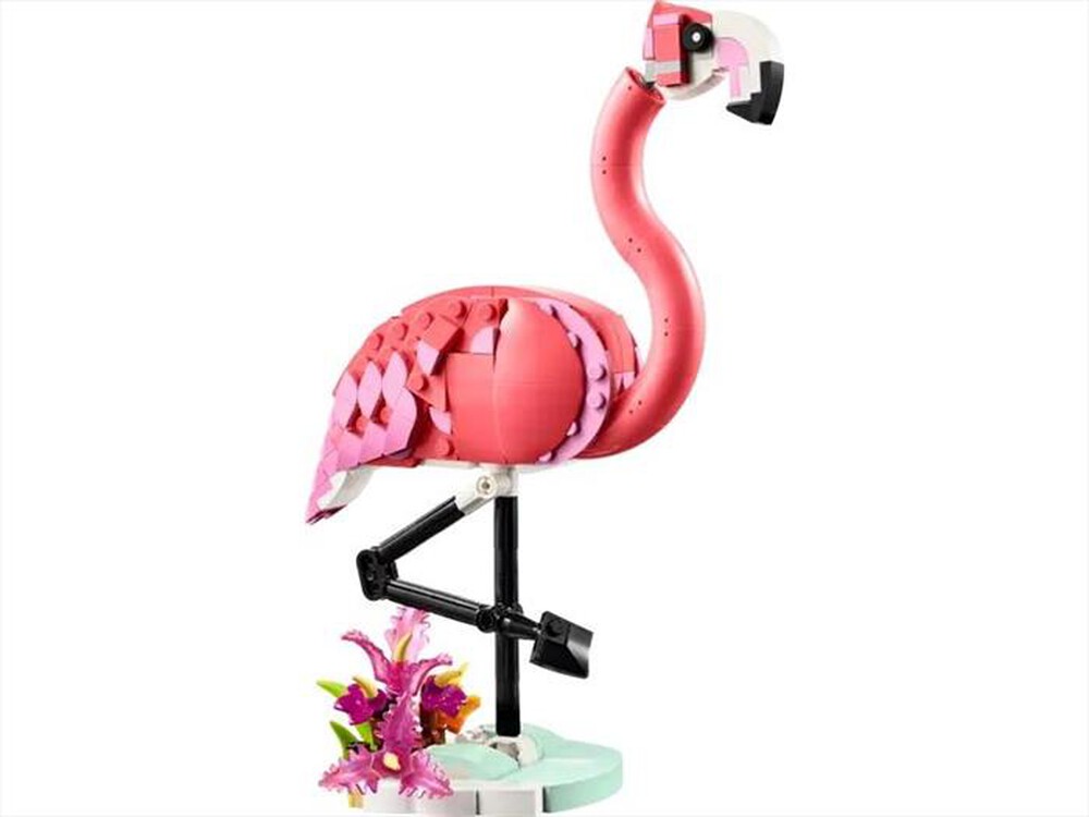 "LEGO - CREATOR Animali selvatici: fenicottero rosa-31170-Multicolore"