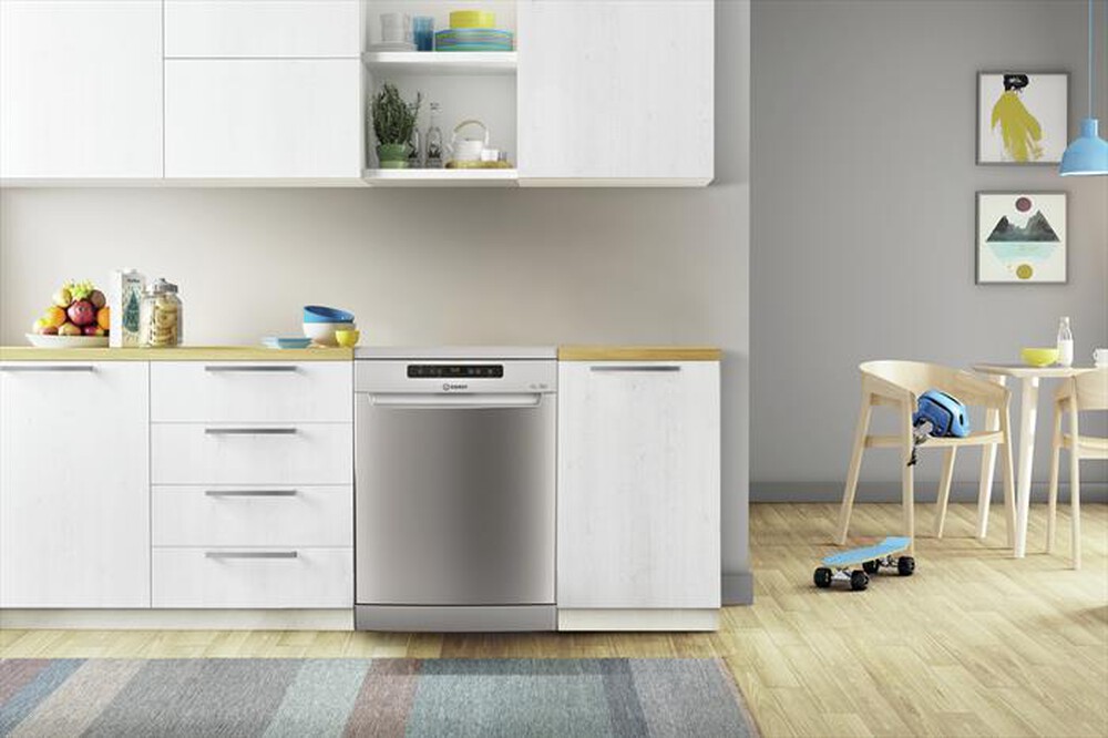"INDESIT - Lavastoviglie DFO 3T133 A F X Classe D 14 coperti"