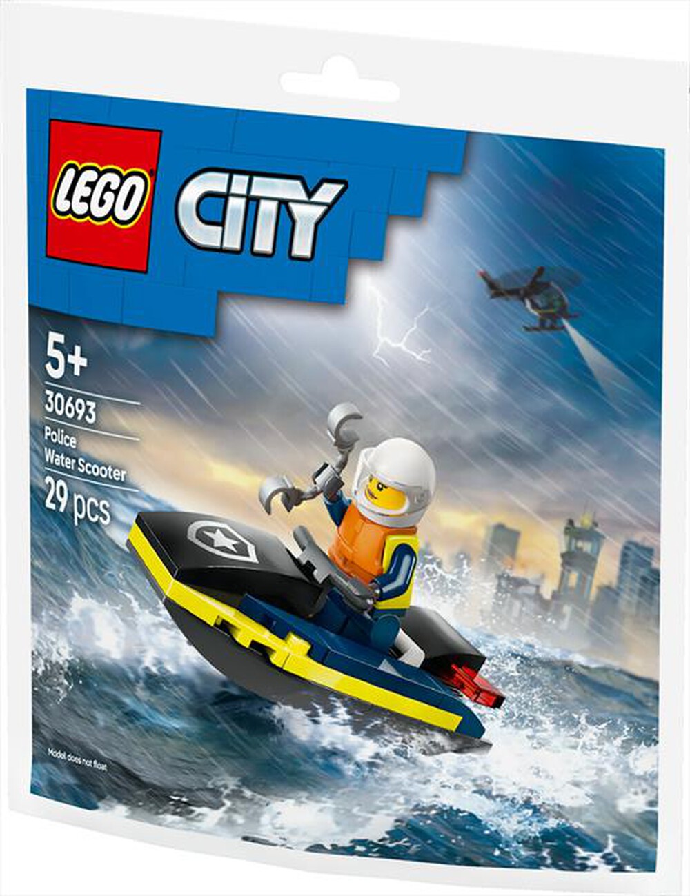 Immagine del prodotto LEGO - RECRUITMENT BAGS Jet ski della polizia 30693