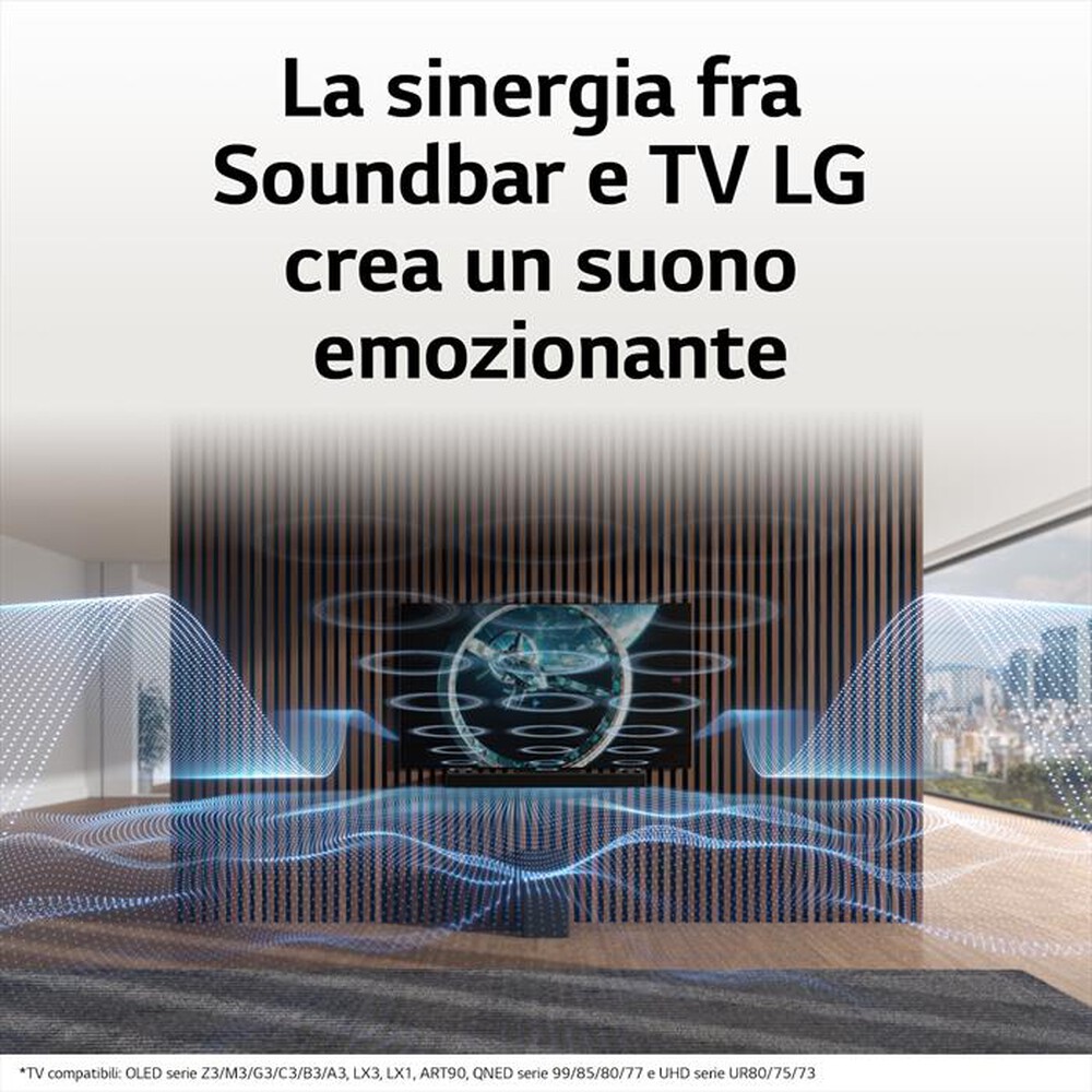 "LG - Soundbar SC9S.DEUSLLK-Nero"