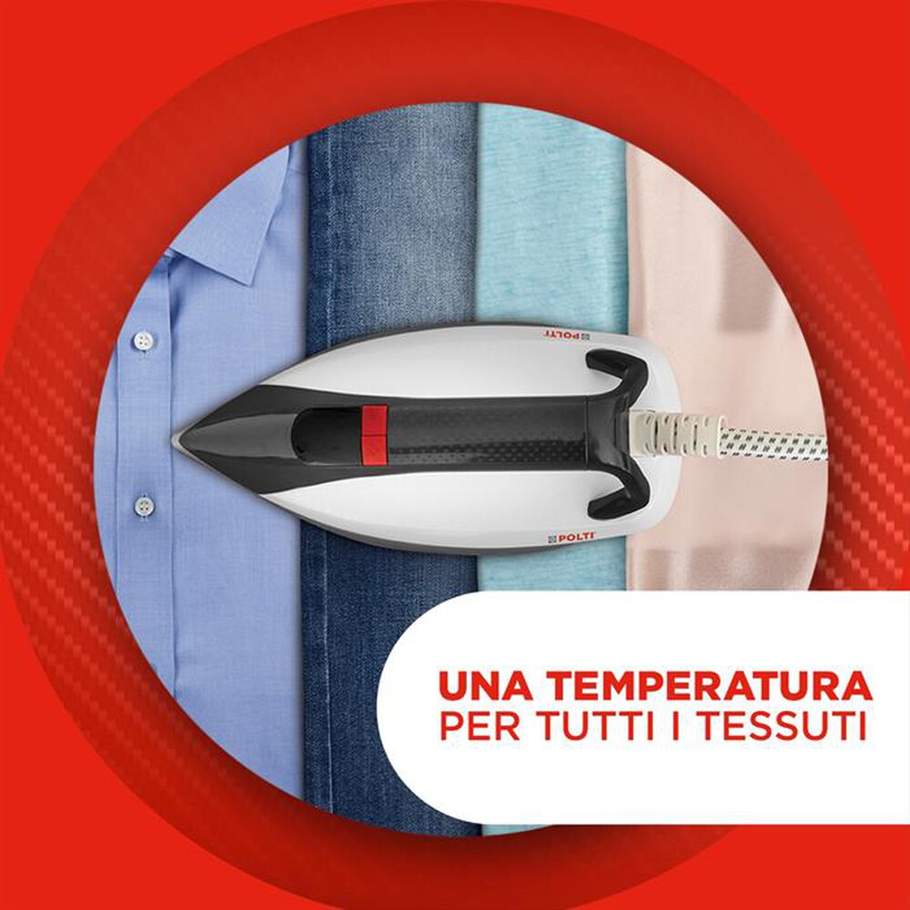 Immagine del prodotto POLTI - Sistema stirante VAPORELLA GLIDE VG40.20-Bianco-Grigio-Rosso