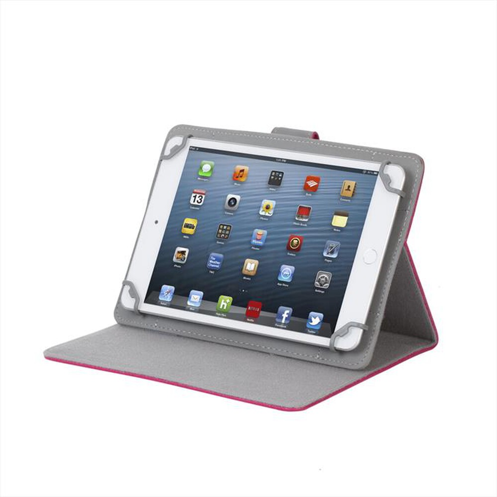 "RIVACASE - 3014 CUSTODIA PER TABLET 8\"-Rosa"