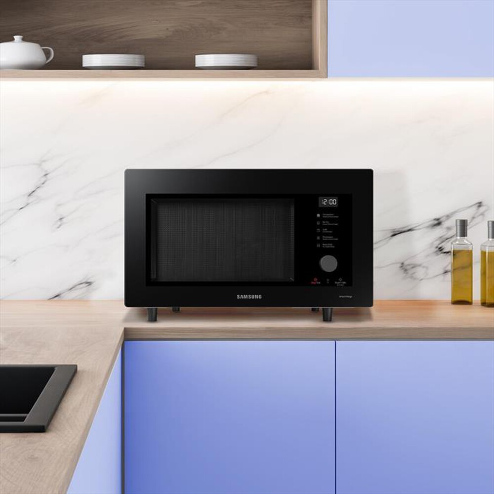 "SAMSUNG - Forno microonde MC32DG7646KKE1-VETRO NERO"
