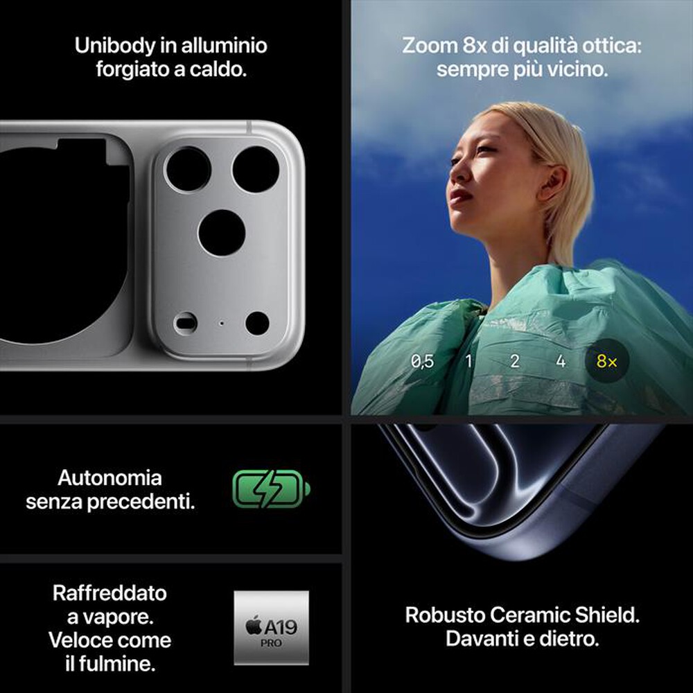 Immagine del prodotto APPLE - iPhone 17 Pro Max 2TB-Argento