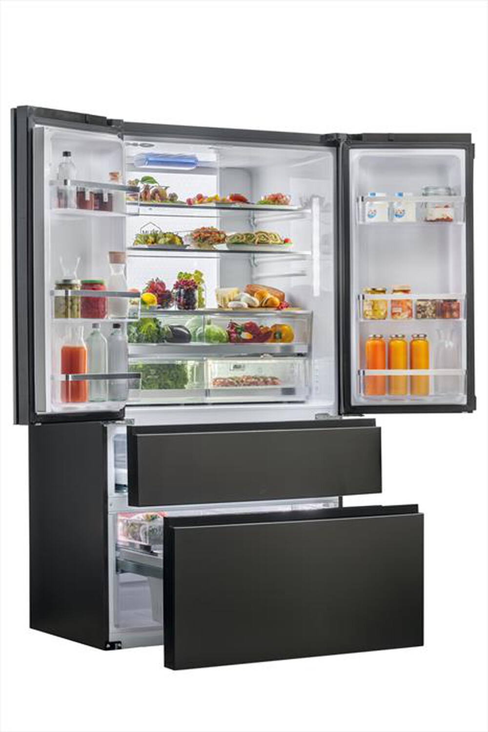Immagine del prodotto HAIER - Frigorifero side by side HB26FSNAAA Classe E-Acciaio Nero