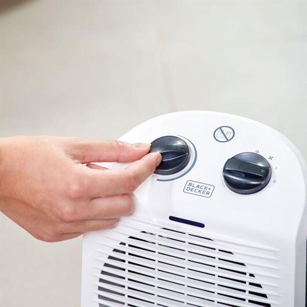 "BLACK & DECKER - Termoventilatore BXSH2000E-Bianco"