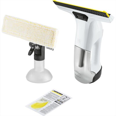KARCHER - Pulitore di finestra elettrico 1.633-741.0-Argento/Bianco,  KARCHER - Pulitore di finestra elettrico 1.633-741.0-Argento/Bianco