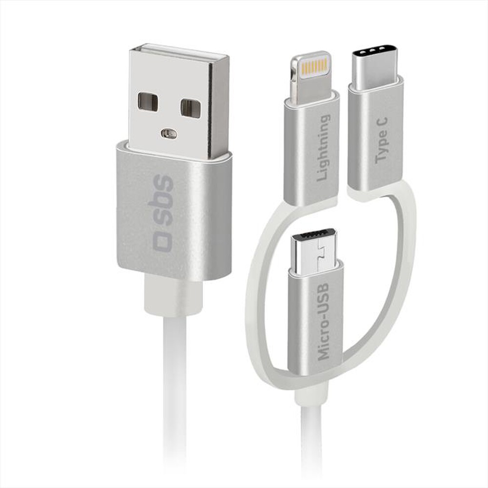 "SBS - TECABLEUSBIP53189W-Grigio"