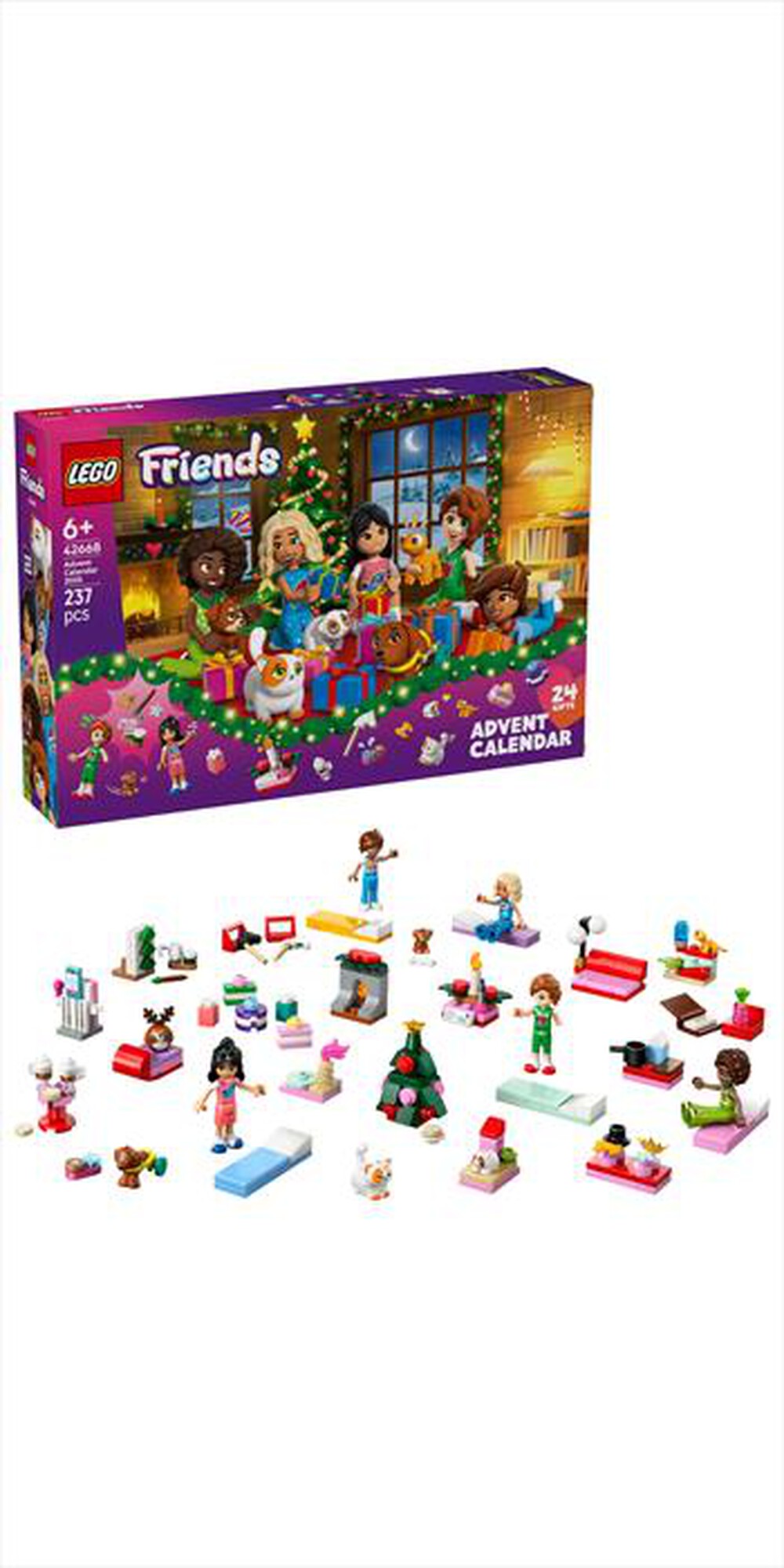 Immagine del prodotto LEGO - FRIENDS Calendario dell&rsquo;Avvento 2025 42668