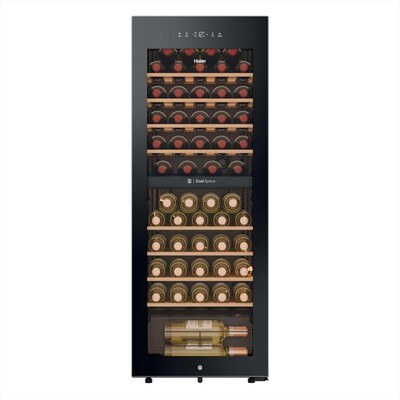 HAIER - Cantinetta HWS56GDG Classe G 31 bottiglie-Nero