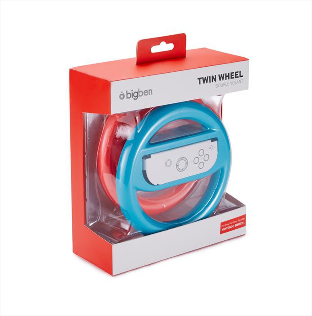 Immagine del prodotto BIG BEN - DUAL WHEEL PER JOYCON-Blu/Rosso