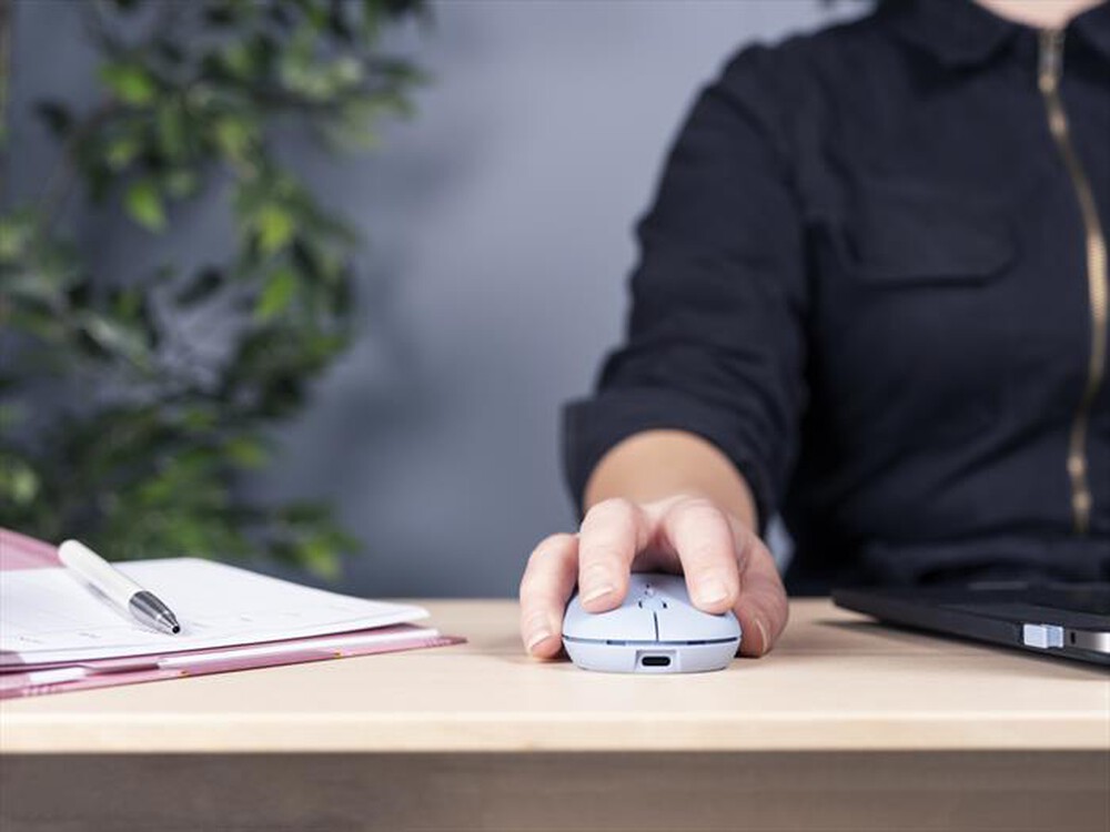 "TRUST - PUCK WIRELESS MOUSE BLUE-Blue"
