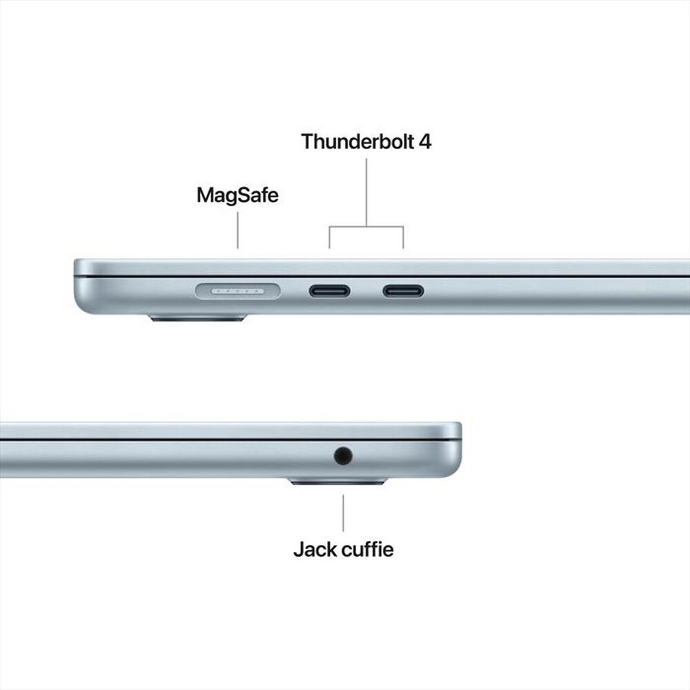 Immagine del prodotto APPLE - MacBook Air 15" M5 Core 10 CPU 10 GPU 16GB 512GB-Celeste