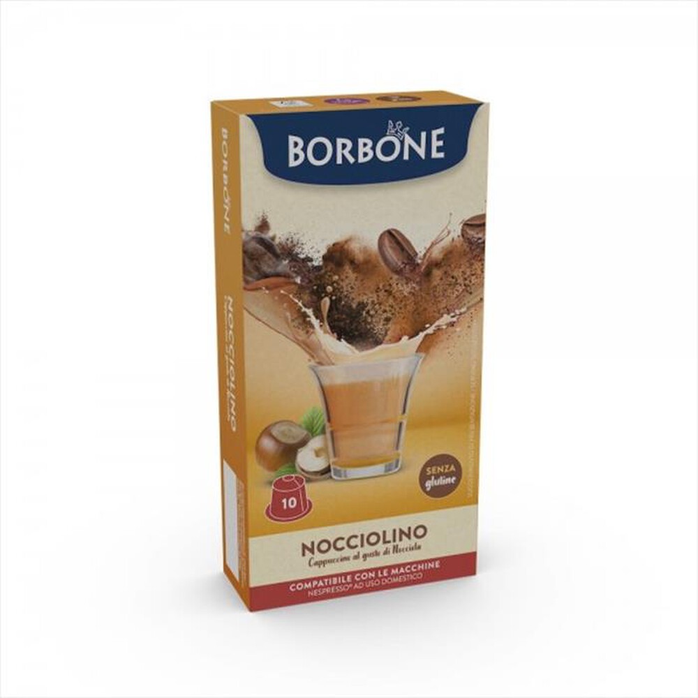 "CAFFE BORBONE - BEVANDA AL GUSTO DI NOCCIOLINO 10 Caps-Multicolore"