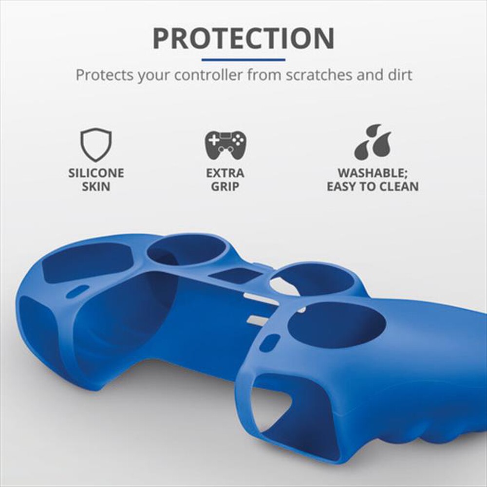 "TRUST - GXT748 CONTROLLER SLEEVE PS5 -BLUE-Blue"